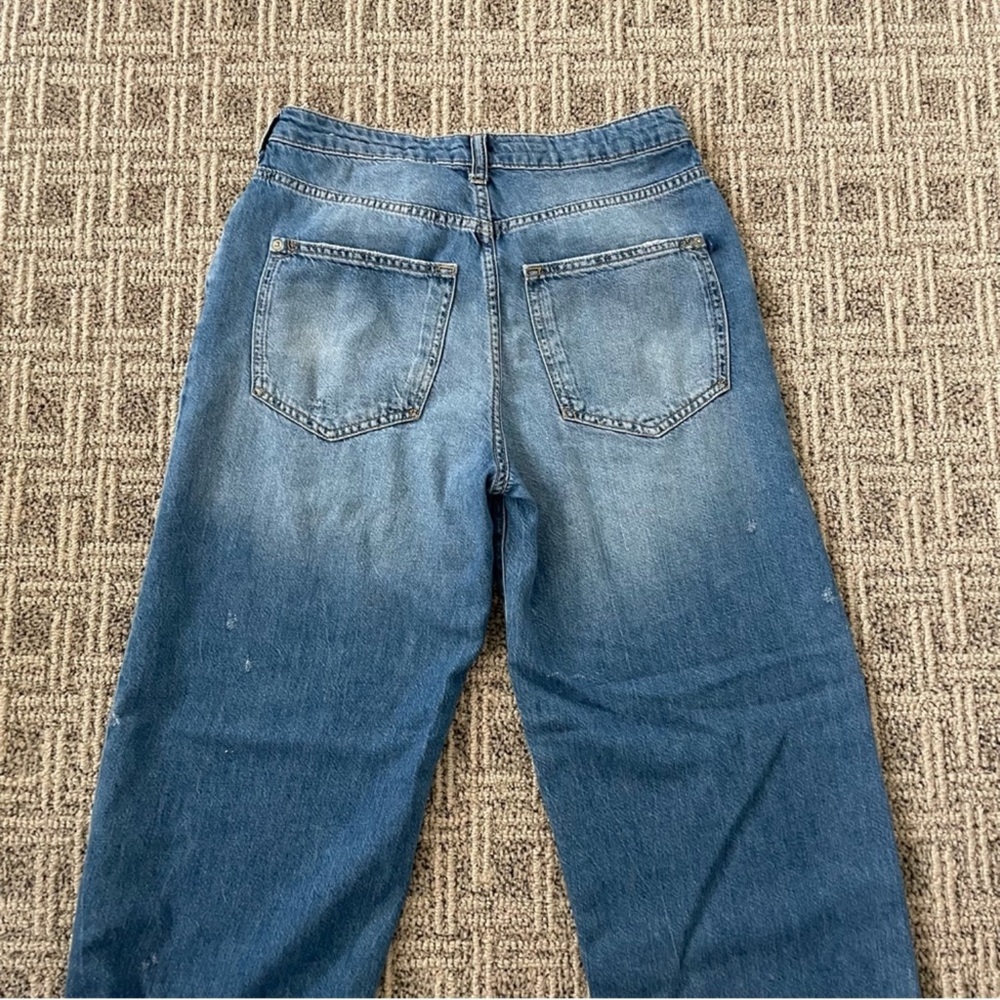 Pilcro Anthropologie high rise pleated relaxed fit Jeans - Picture 7 of 11